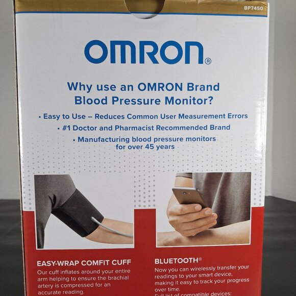 New Omron Blood Pressure Monitor Wireless 10 Series Upper Arm DR. Recommended - Picture 4 of 11